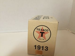 ERTL Texaco 1913 Model T Van Coin Bank w/Box 1984 2128 1st In Series FOR SIGNTEC 6