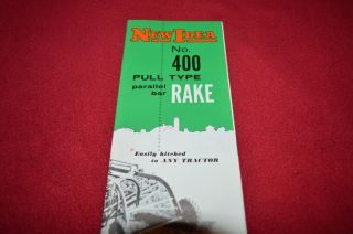 Idea 400 Pull Type Parallel Bar Rake Dealer 