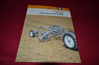 Oliver Tractor 107 Side Delivery Rake Dealers Brochure Yabe6