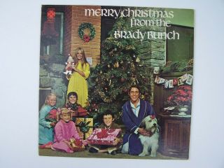 Merry Christmas From The Brady Bunch Vinyl Lp Record Album Pas 5026