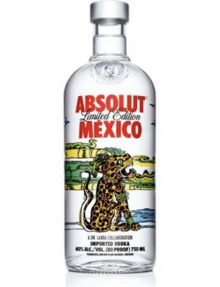 Absolut Mexico - Limited Edition Absolut Mexico Vodka Bottle