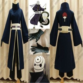 Naruto Akatsuki Cosplay Ninja Tobi Obito Madara Uchiha Obito Costume