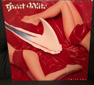 Great White - Twice Shy - Vinyl Lp Record - 1989 Capitol - Hard Rock
