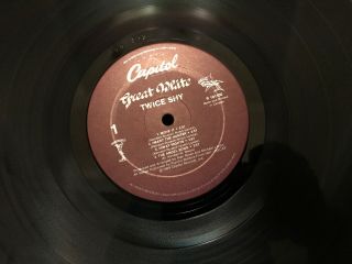 GREAT WHITE - Twice Shy - VINYL LP Record - 1989 CAPITOL - Hard Rock 7