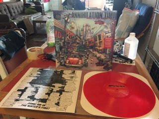 Annihilation Time Iii Tales Of The Ancient Age Lp Red Vinyl In Shrink Hardcore