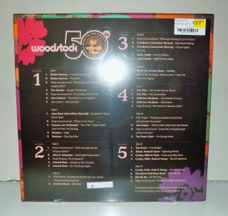 Woodstock Back to the Garden 50th anniversary 5 - LP vinyl box set booklet 2