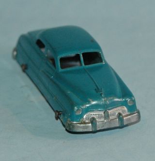 Vintage Tootsietoy U.  S.  A.  1949 Mercury Custom 4 Door Sedan Mid Blue