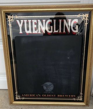 Yuengling Beer Mirror Chalkboard Sign 27 " X 22.  5 " Bar Display Advertisement