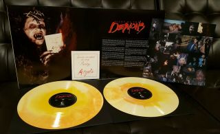 Night Of The Demons X2 Vinyl Soundtrack Sour Balls Variant Lunaris Records 2015
