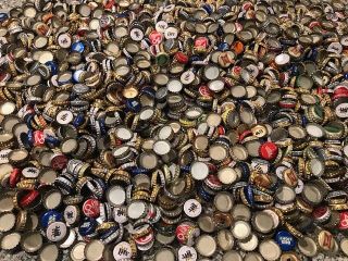 500 Mixed Beer Bottle Caps Great Colors No Dents Pbr Miller Lite Bud Coors