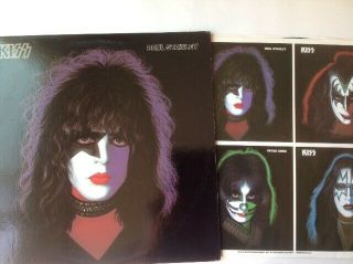 - ' 78 - KISS - Paul Stanley - Solo - LP - Record - Album - Casablanca - Label - NBLP7123 3