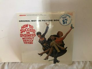 How To Succeed In Business Without Really Trying Motion Picture Soundtrack Lp