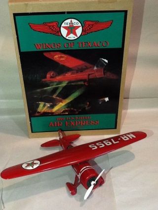 Ertl 1993 Wings Of Texaco 1929 Lockheed Air Express Airplane 1st In Series Bank