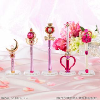 Bandai 25th Sailor Moon Stick & Rod Moon Prism Edition