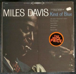 Miles Davis Kind Of Blue Vintage Usa Lp