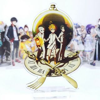 Anime The Promised Neverland Acrylic Stand Figure Model Desk Decor Cosplay Gift