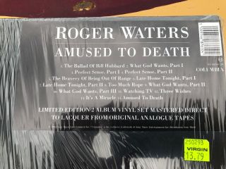 Roger Waters - Amused to Death - Vinyl LP 1st Press In Shrink,  Booklet 3