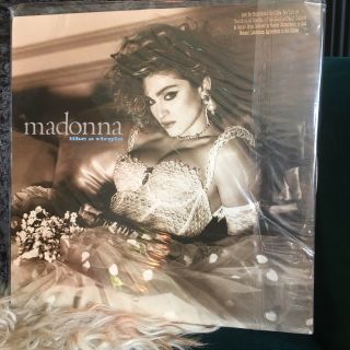 Madonna Like A Virgin White Vinyl Promo 1984