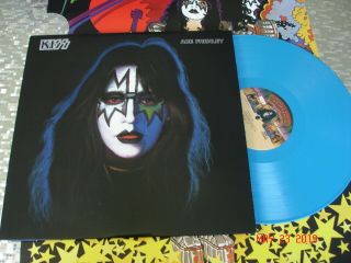 Kiss Ace Frehley Solo Color 40th Anniversary Lp 2018 Universal W/color Poster