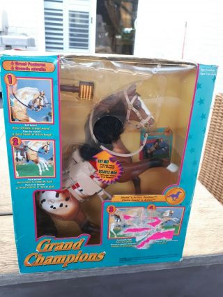 Grand Champion Horse Appaloosa Vintage 90s Box Opened Only