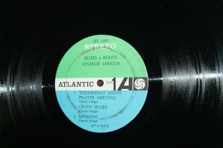 Charlie Mingus - Blues & Roots LP Atlantic SD 1305 1961 EX/VG,  Play Graded 5