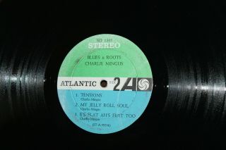 Charlie Mingus - Blues & Roots LP Atlantic SD 1305 1961 EX/VG,  Play Graded 6