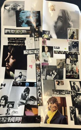 The Beatles White Album 1968 LA Press low number plays EX poster 4 pics 5