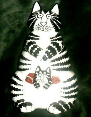 Rare Nr B Kliban The Cat Cattaroo Kitten Sigma Cookie Jar Kitty Tabby