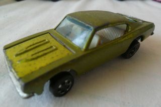 Hot Wheels Redline Lime Green Custom Barracuda 1967 3