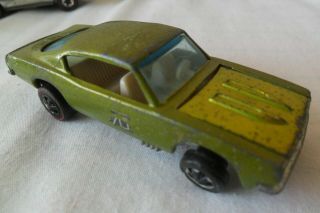 Hot Wheels Redline Lime Green Custom Barracuda 1967 4