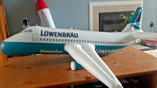 Inflatable Lowenbrau Oktoberfest Airplane - Blow Up Beer Advertising Plane