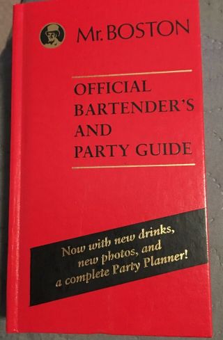 Mr.  Boston Deluxe Official Bartenders Guide 64th Edition: 1994