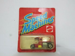 Vintage 1982 Hot Wheels Speed Machines Unpunched T - Totaller Rare