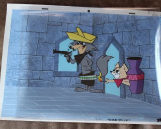 Bozo The Clown Animation Cel Hand Painted Background 800