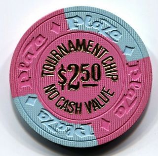 $2.  50 Ncv Tournamint Casino Chip Las Vegas Union Plaza Casino