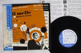 Gil Melle Sextet Faces Sounds Blue Note Tojj - 5020 Japan Obi Mono 10