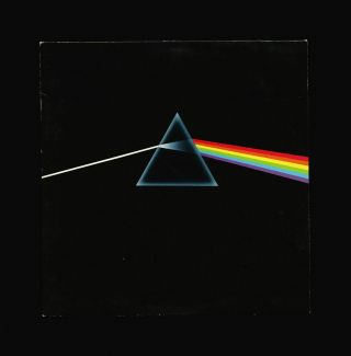 Vinyl Lp Pink Floyd The Dark Side Of The Moon W/ 2 Stickers & 2 Posters Vg,  /nm -