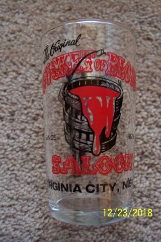 Bucket Of Blood Saloon - Virginia City,  Nevada Glass