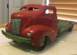 1940 ' s - 50 ' s Wyandotte Pressed Steel Truck U.  S.  A.  For Restoration As - Is 3