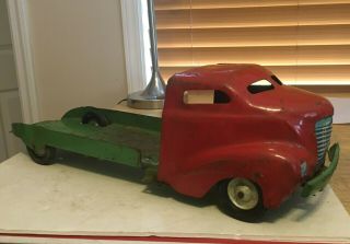 1940 ' s - 50 ' s Wyandotte Pressed Steel Truck U.  S.  A.  For Restoration As - Is 5