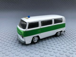 Schuco VW Bus T2 Bay Window Transporter POLIZEI Minibus 3