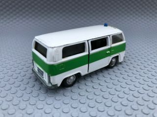 Schuco VW Bus T2 Bay Window Transporter POLIZEI Minibus 4