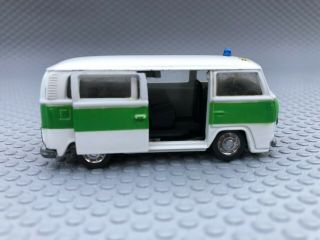 Schuco VW Bus T2 Bay Window Transporter POLIZEI Minibus 5