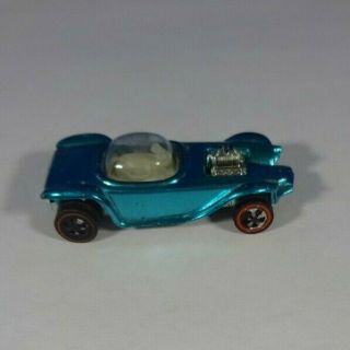 1968 Hot Wheels Redline Metal Ed Big Daddy Roth Beatnik Bandit Toy Car 2.  5 