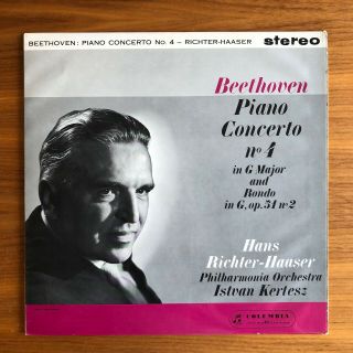 Sax 2403 Beethoven Piano Concerto No.  1 Richter - Haaser Kertesz Blue/silver Nm