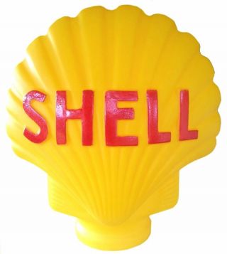 Shell Bowser Pump Globe Large Yellow Repo Light Fuel Petrol Pump Collectors