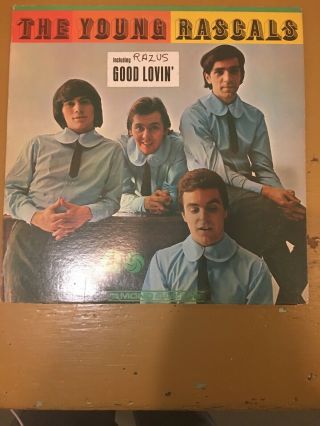 The Young Rascals - The Young Rascals (1966) Garage Rock Lp Mono G - Vinyl Record