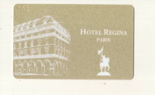 Hotel Regina - - - - Paris,  France - - - Room Key - - K - 53