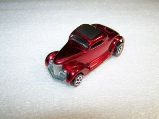 Vintage Hot Wheels Redline " Classic 36 Ford Coupe " 1968,  Red