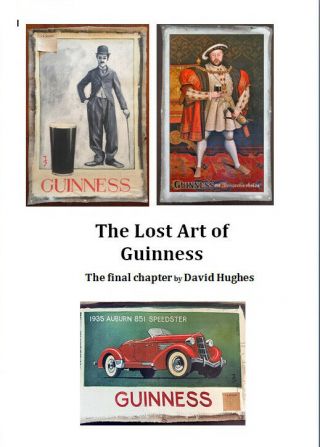 " The Lost Art Of Guinness " Book Author Signed Limited Edition